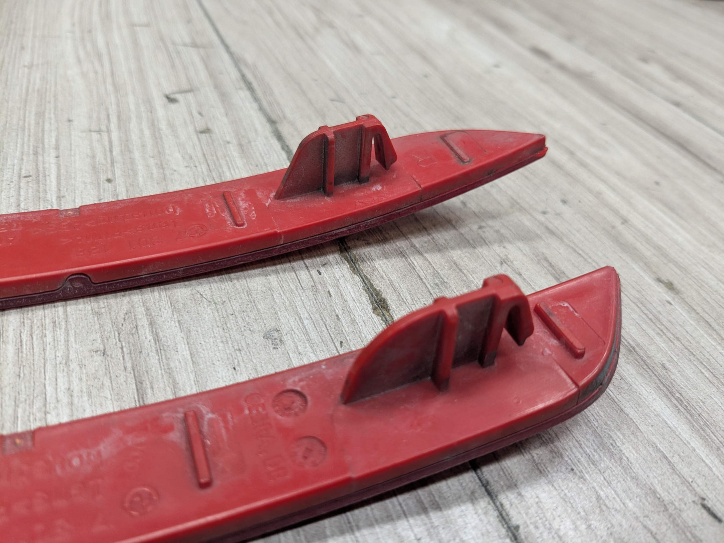 12-15 OEM BMW F30 F32 F33 F36 Rear Left Right Marker Light Reflector PAIR