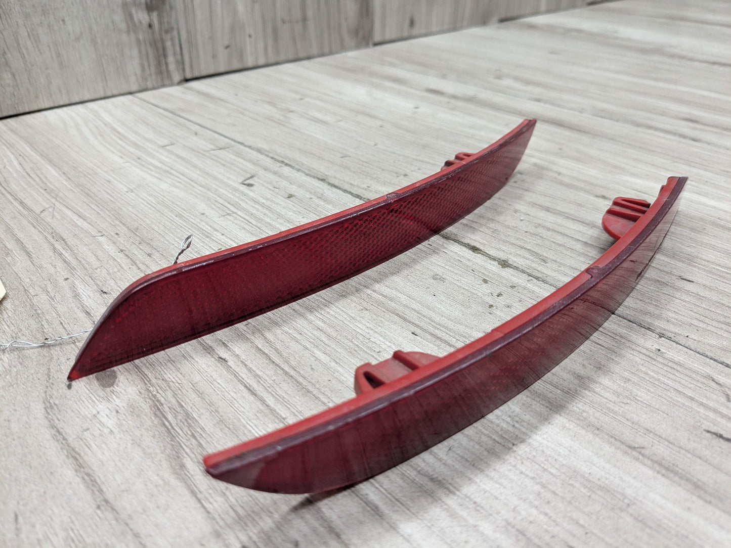 12-15 OEM BMW F30 F32 F33 F36 Rear Left Right Marker Light Reflector PAIR