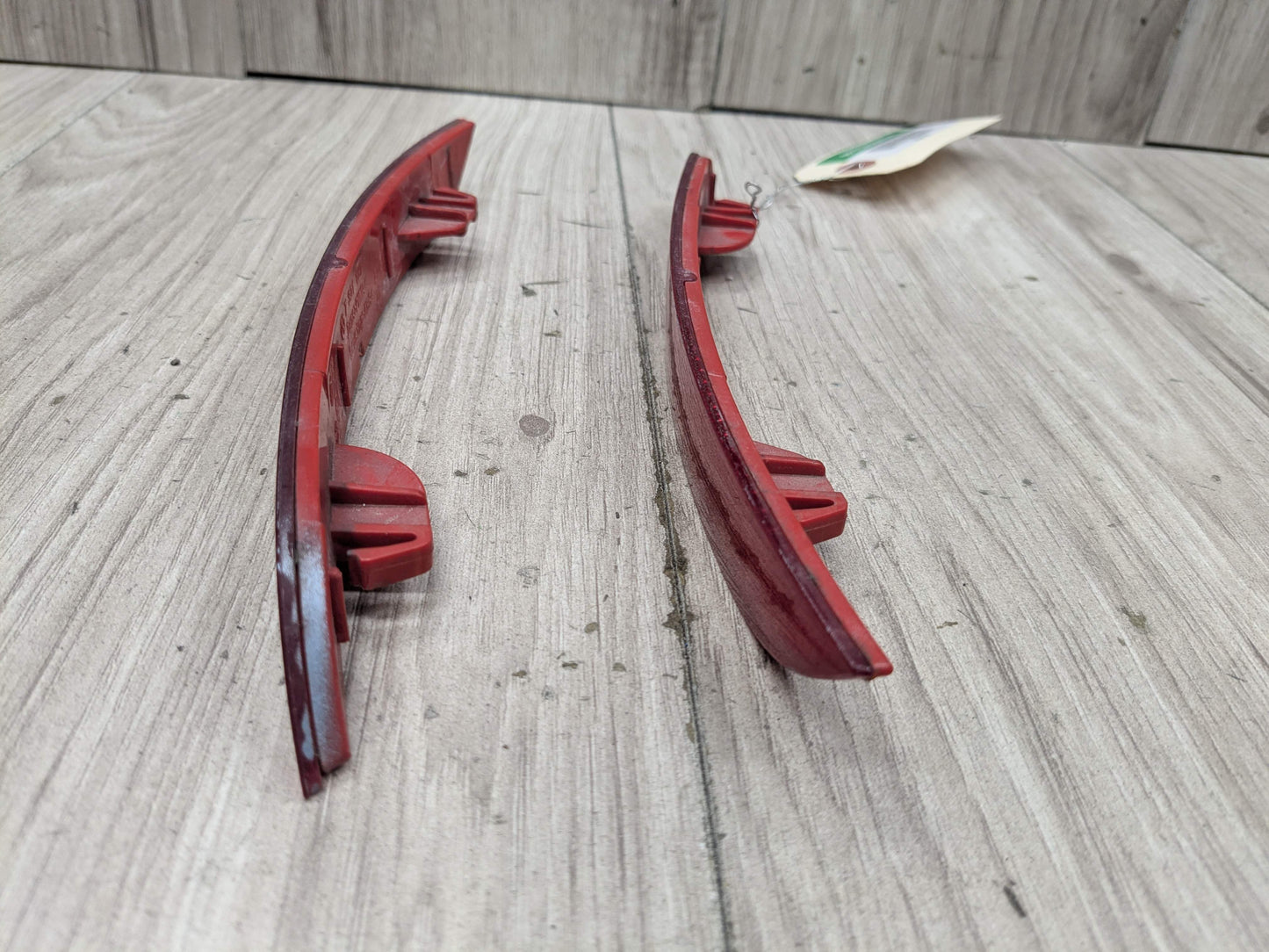 12-15 OEM BMW F30 F32 F33 F36 Rear Left Right Marker Light Reflector PAIR