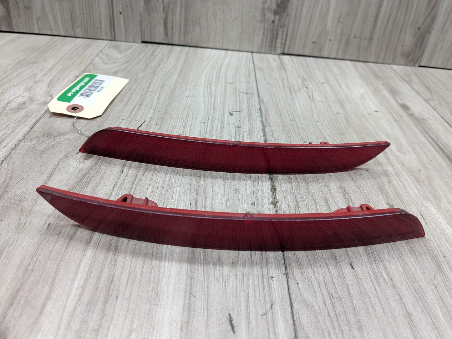 12-15 OEM BMW F30 F32 F33 F36 Rear Left Right Marker Light Reflector PAIR