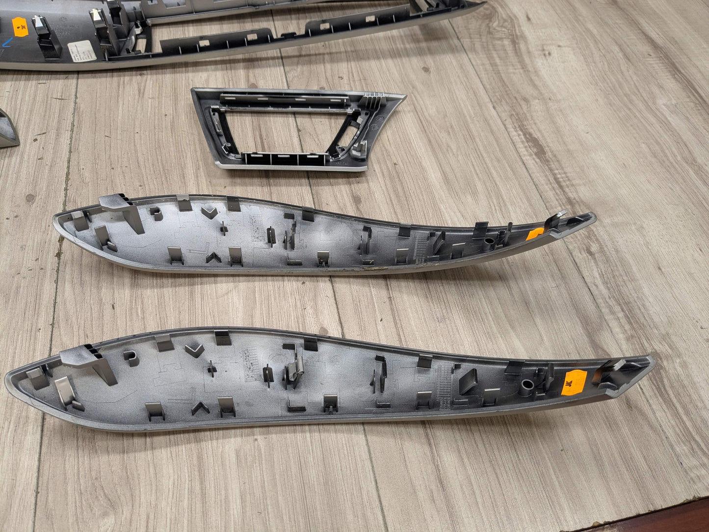 OEM BMW F30 F32 F33 F36 ALUMINUM Interior Dash Door Center Console Trim SET