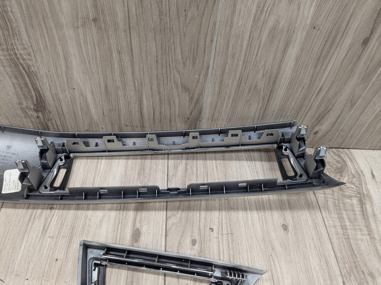 OEM BMW F30 F32 F33 F36 ALUMINUM Interior Dash Door Center Console Trim SET