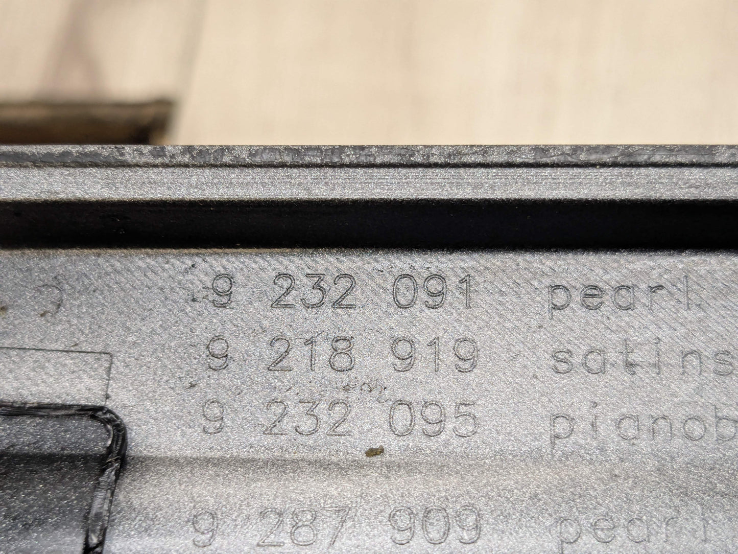 OEM BMW F30 F32 F33 F36 ALUMINUM Interior Dash Door Center Console Trim SET