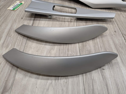 OEM BMW F30 F32 F33 F36 ALUMINUM Interior Dash Door Center Console Trim SET