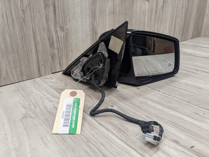 14-16 OEM Mercedes W212 E350 E550 Sedan Front Right Side View Mirror Black