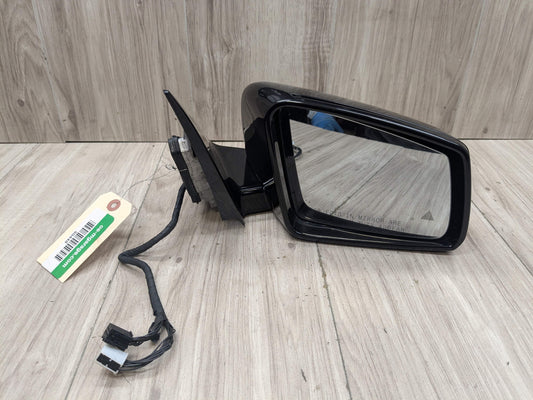 14-16 OEM Mercedes W212 E350 E550 Sedan Front Right Side View Mirror Black