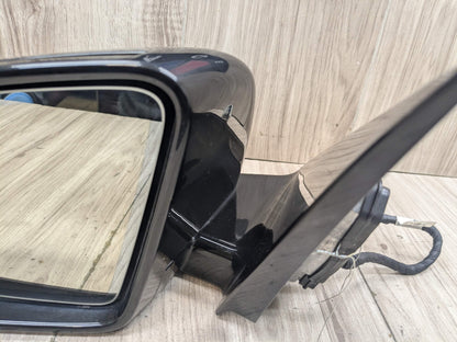14-16 OEM Mercedes W212 E350 E550 Sedan Front Left Driver Side View Mirror Black