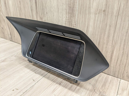 14-16 OEM Mercedes W212 E350 E550 Front Dash Central Display Screen w/ Trim