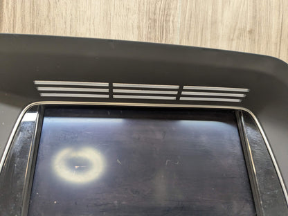 14-16 OEM Mercedes W212 E350 E550 Front Dash Central Display Screen w/ Trim
