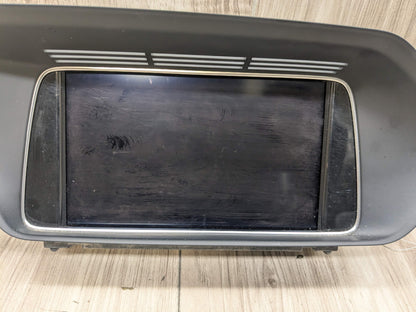 14-16 OEM Mercedes W212 E350 E550 Front Dash Central Display Screen w/ Trim