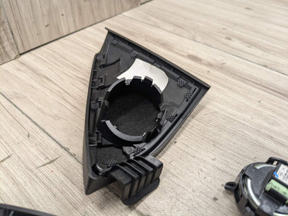 10-16 OEM Mercedes W212 E350 E400 E550 Left Right Door Tweeter Speaker Cover SET