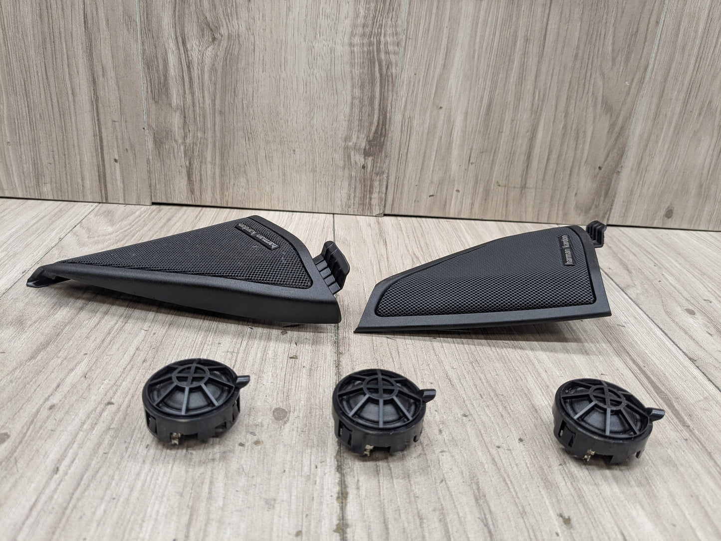 10-16 OEM Mercedes W212 E350 E400 E550 Left Right Door Tweeter Speaker Cover SET
