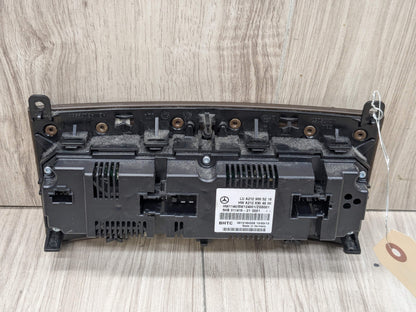 OEM Mercedes W207 W212 E350 E550 A/C Climate Heater Control Radio Media Switch
