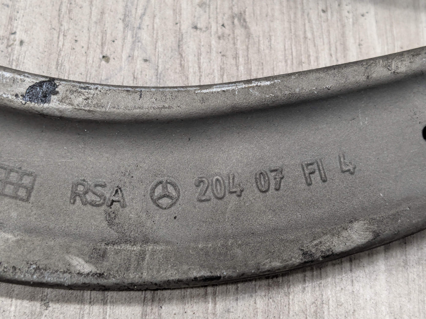 OEM Mercedes W204 W207 W212 Rear Right Passenger Upper Lower Control Arm SET