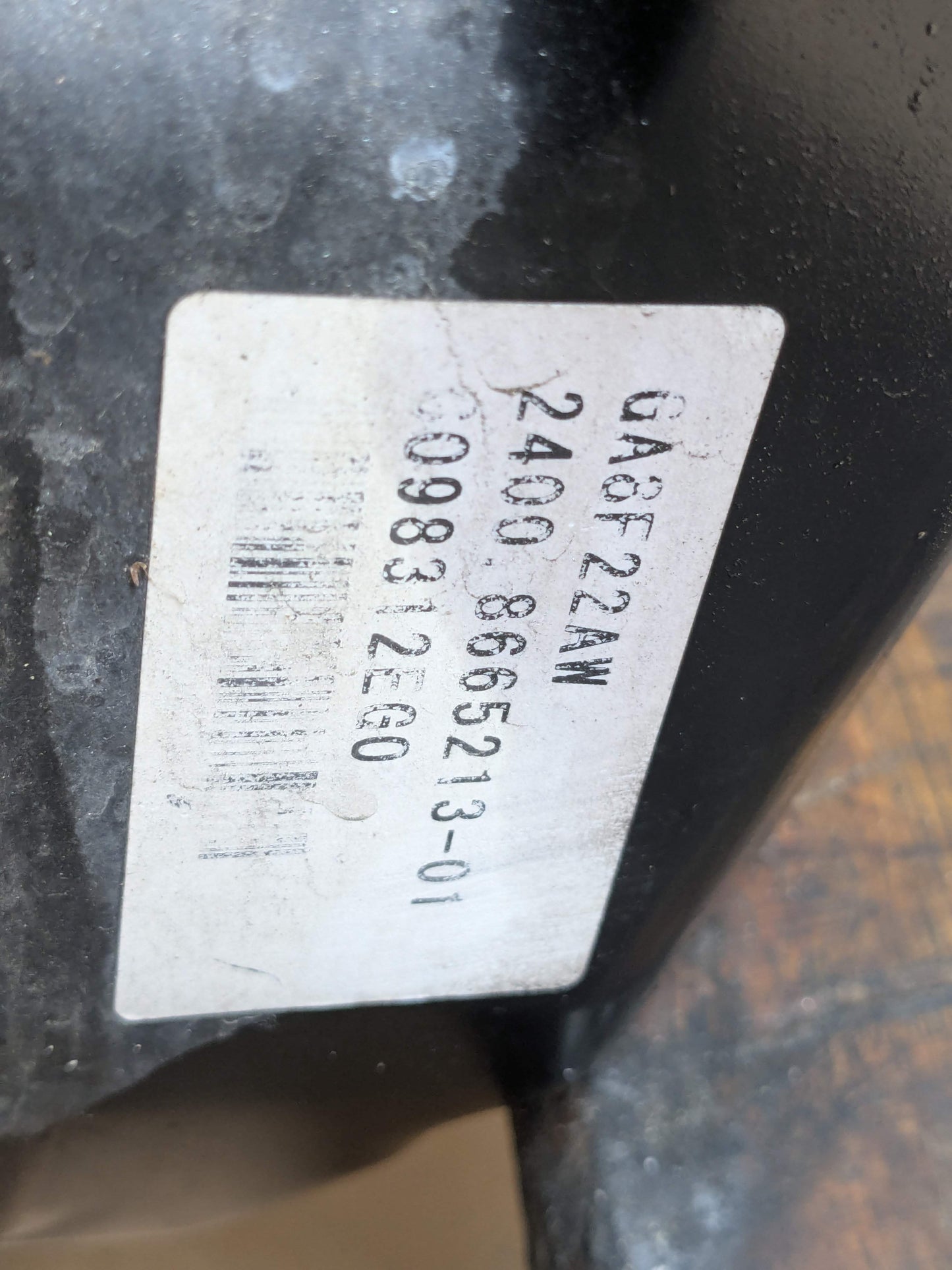 2016-2019 OEM BMW F48 F39 X1 X2 B46 AWD Automatic Transmission Gearbox GA8F22AW