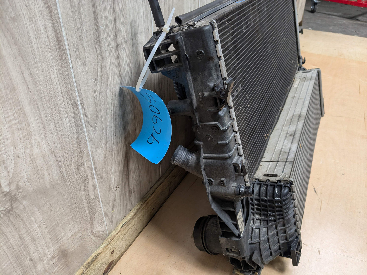 16-23 OEM BMW F39 F48 X1 X2 Radiator Cooling Fan Motor Shroud Assembly B46 850W