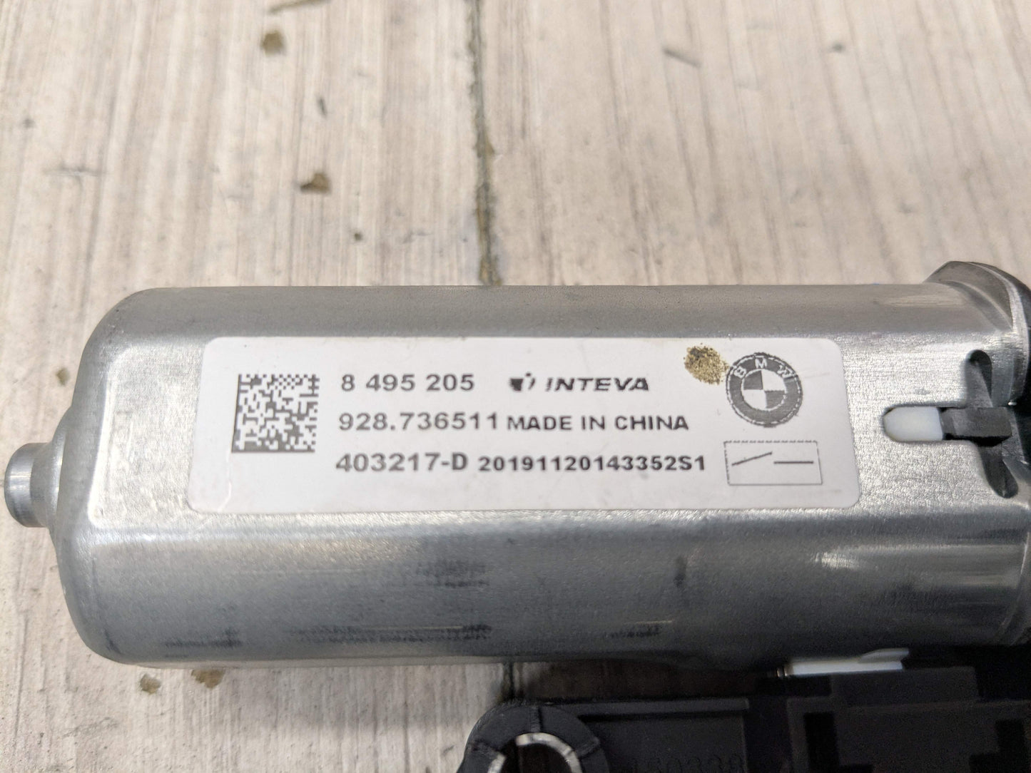 20-24 OEM BMW F44 F74 228 M235 Sun Shade Panoramic Roof Actuator Glass Motor