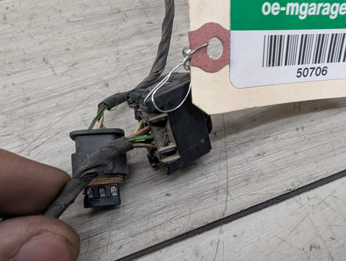 14-18 OEM BMW F15 X5 REAR Parking Distance Sensors PDC Wire Wiring Harness