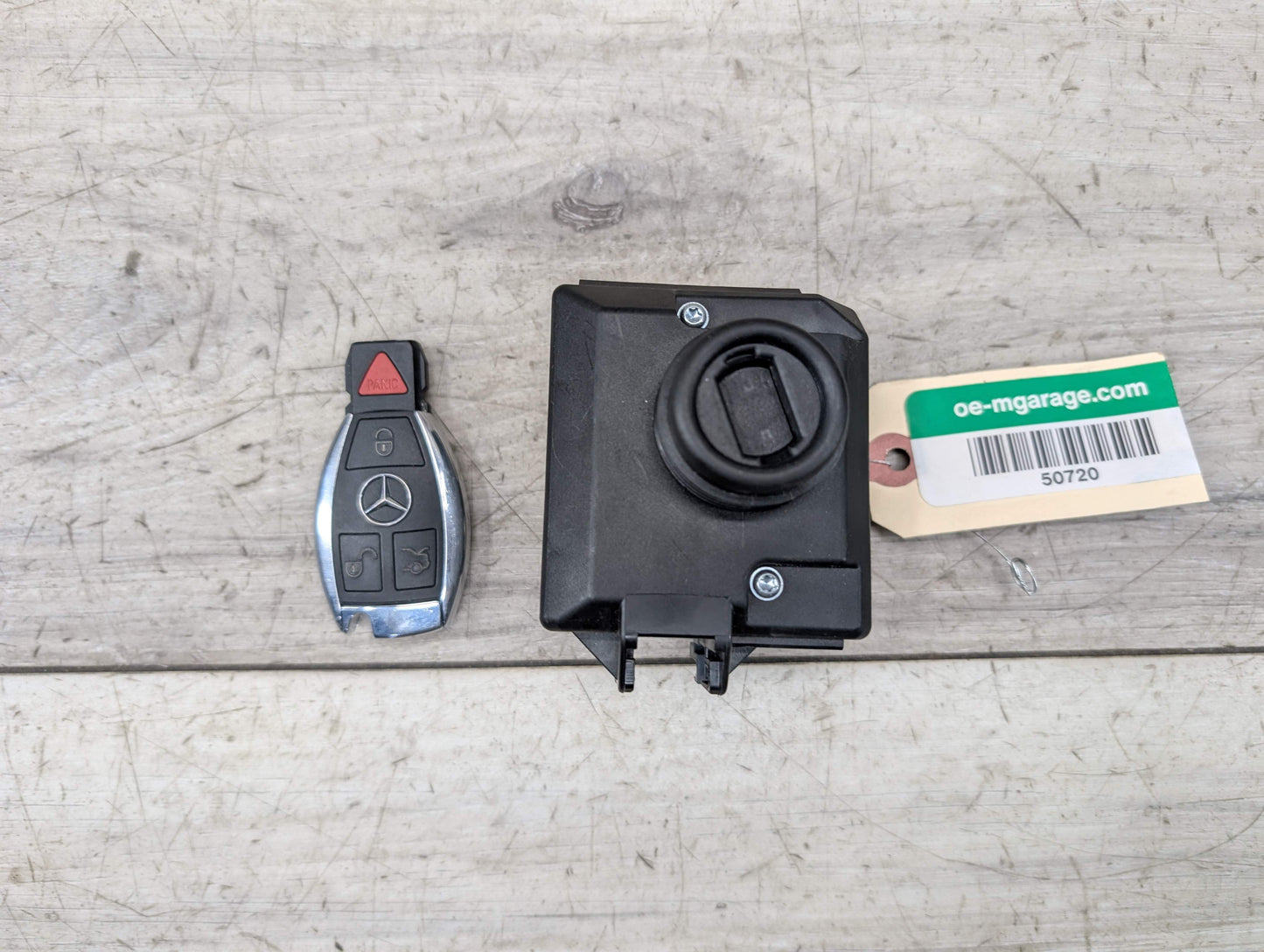 OEM Mercedes C207 W204 W212 C250 C350 E350 Ignition Switch Module w/ Key Fob SET