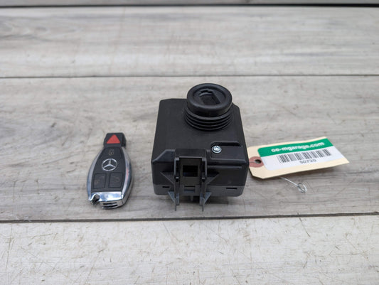 OEM Mercedes C207 W204 W212 C250 C350 E350 Ignition Switch Module w/ Key Fob SET