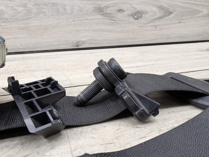 10-16 Mercedes A207 W207 Convertible Rear Left Driver Seat Belt Retractor Black