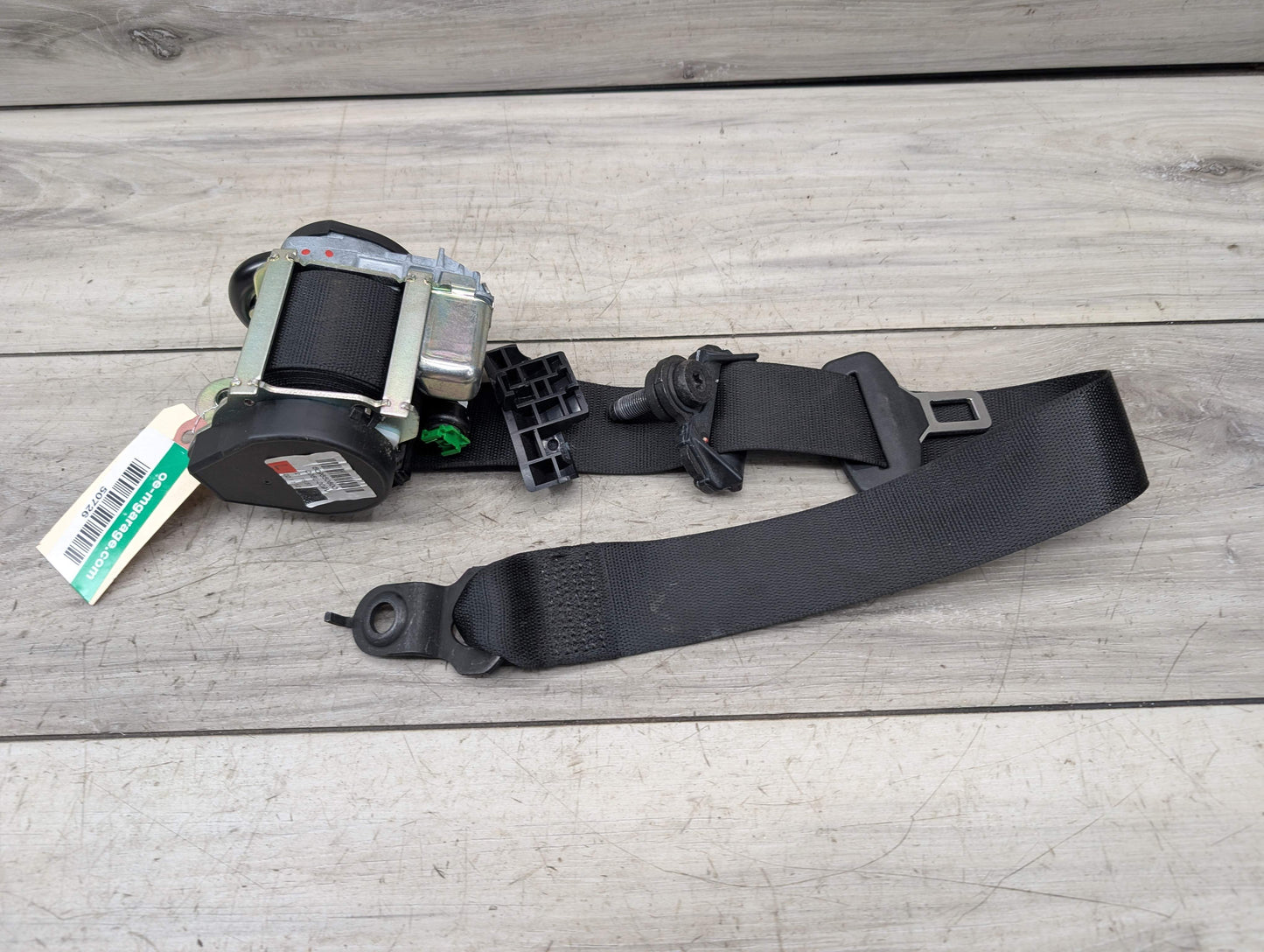 10-16 Mercedes A207 W207 Convertible Rear Left Driver Seat Belt Retractor Black