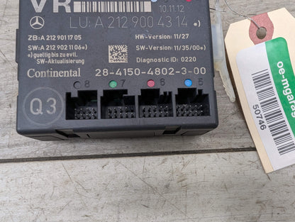 OEM Mercedes W204 W207 W212 C300 E550 Front Right Passenger Door Control Module
