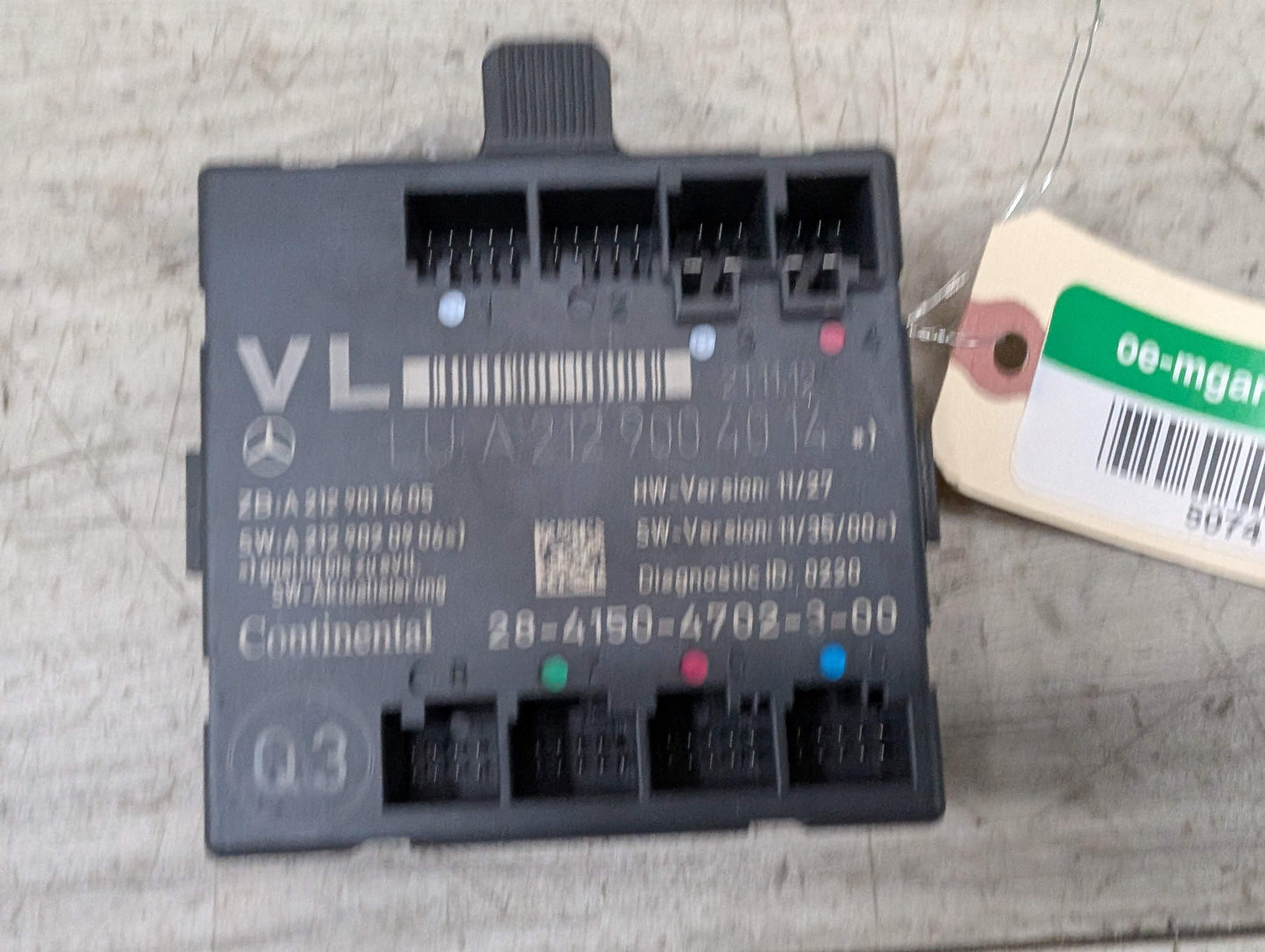 OEM Mercedes W204 W207 W212 C300 E350 E550 Front Left Driver Door Control Module