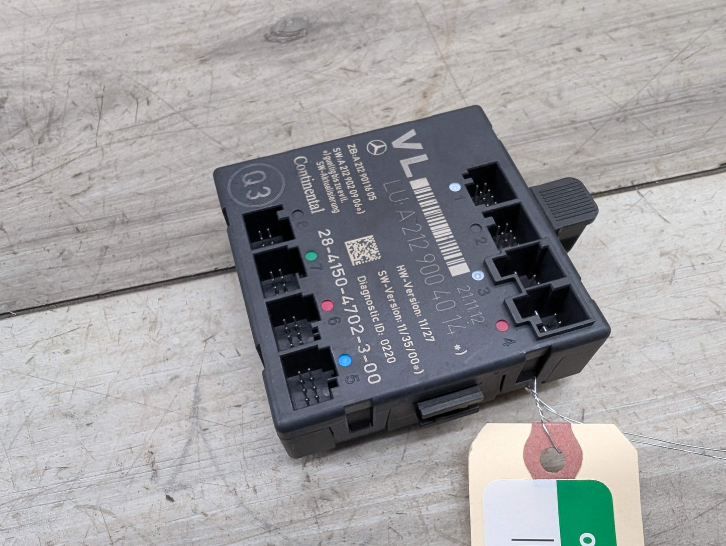 OEM Mercedes W204 W207 W212 C300 E350 E550 Front Left Driver Door Control Module
