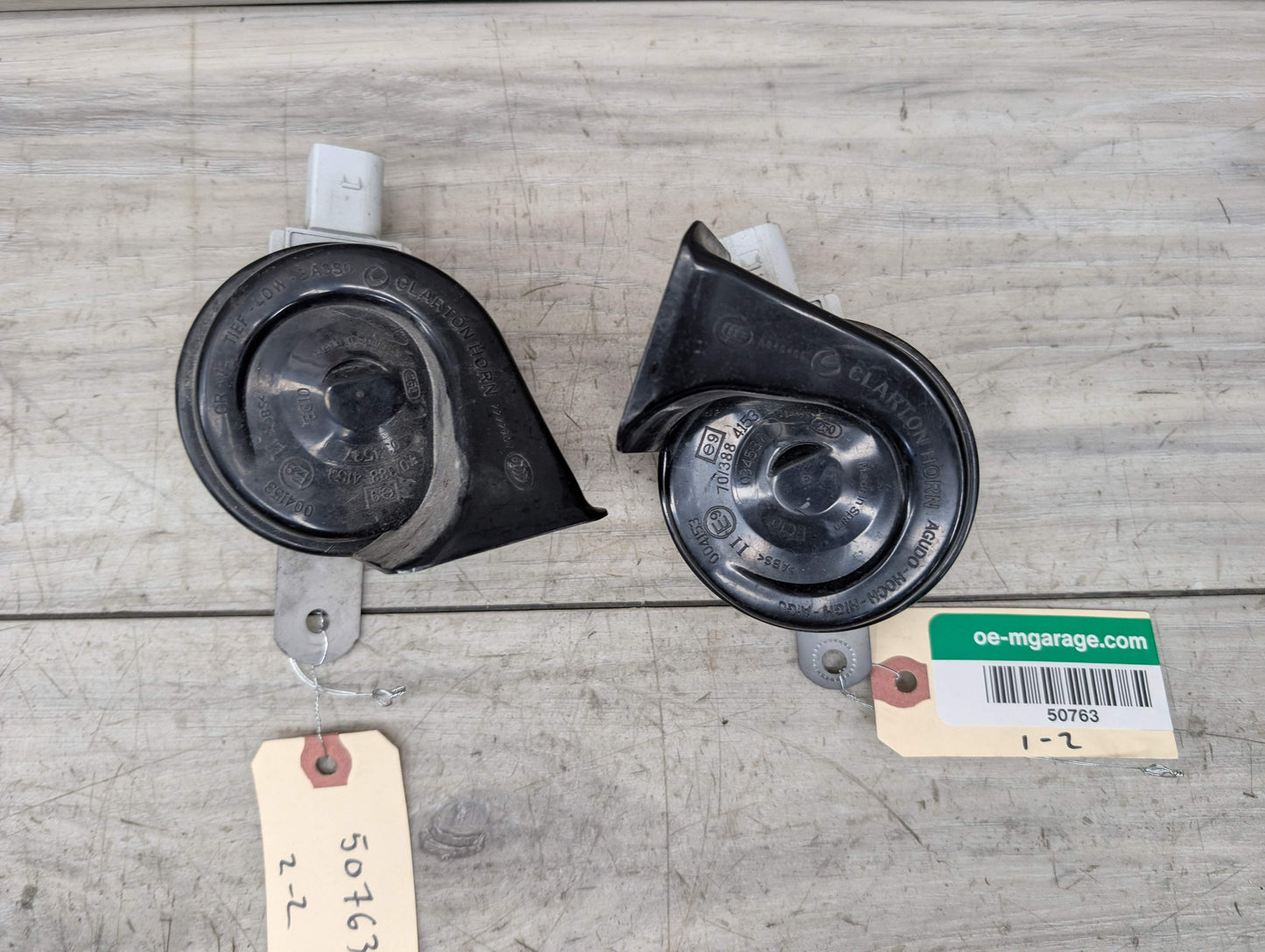 10-13 OEM Mercedes A207 C207 W207 E350 E550 Left Right High Low Tone Horn Signal