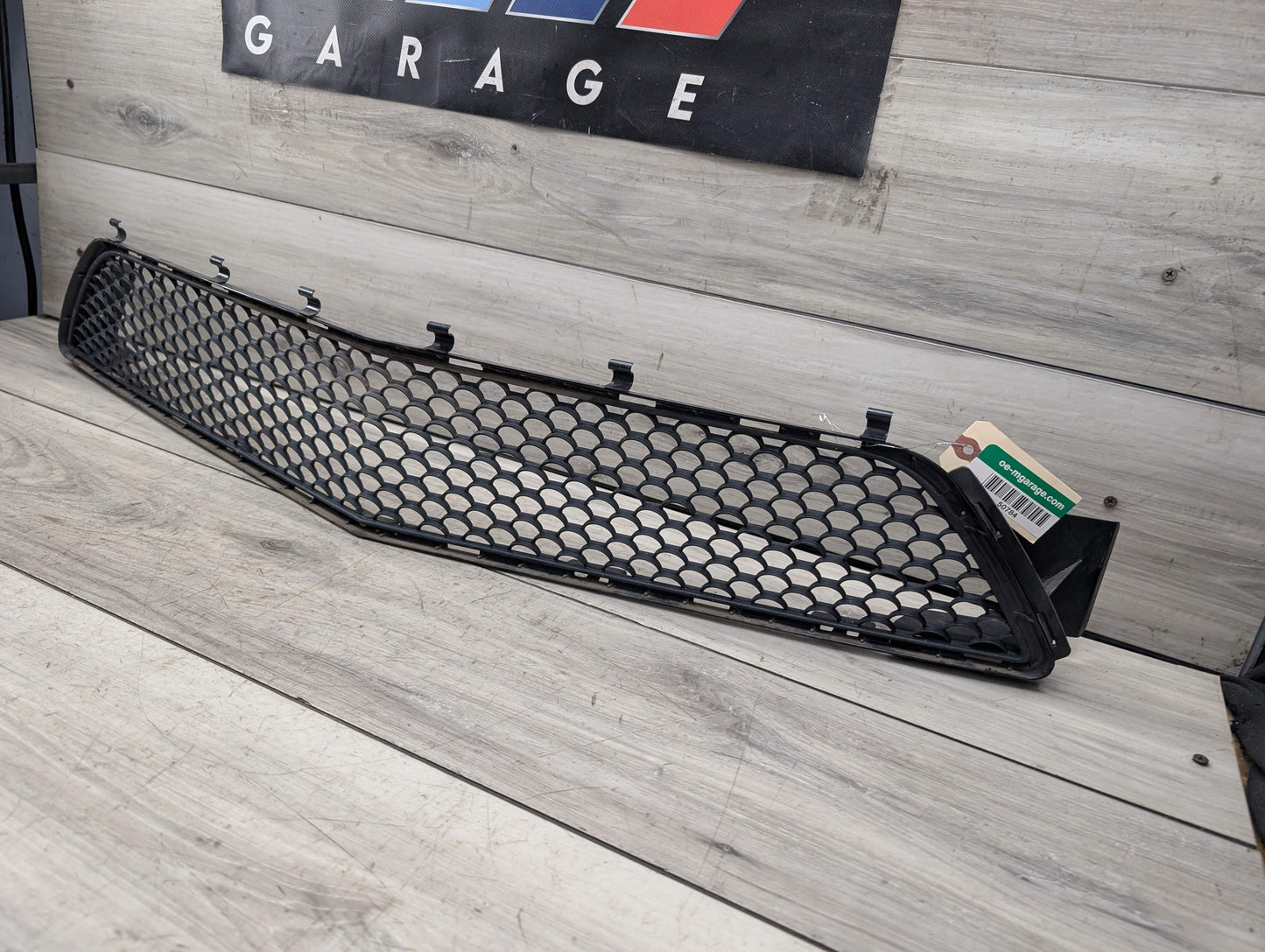 16-19 OEM BMW F48 X1 Front Bumper Lower Center Grille Trim Black