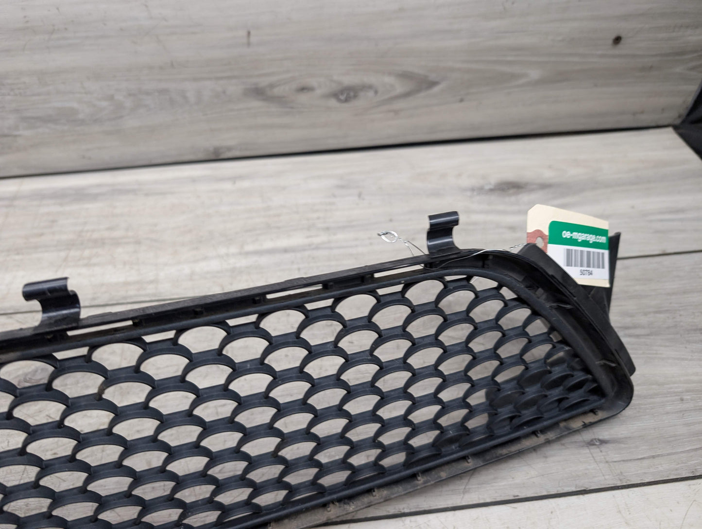 16-19 OEM BMW F48 X1 Front Bumper Lower Center Grille Trim Black