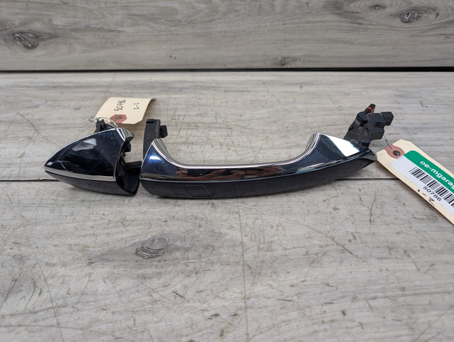 OEM Mercedes W204 W207 W212 W218 Right Passenger Door Handle COMFORT ACCESS Blue