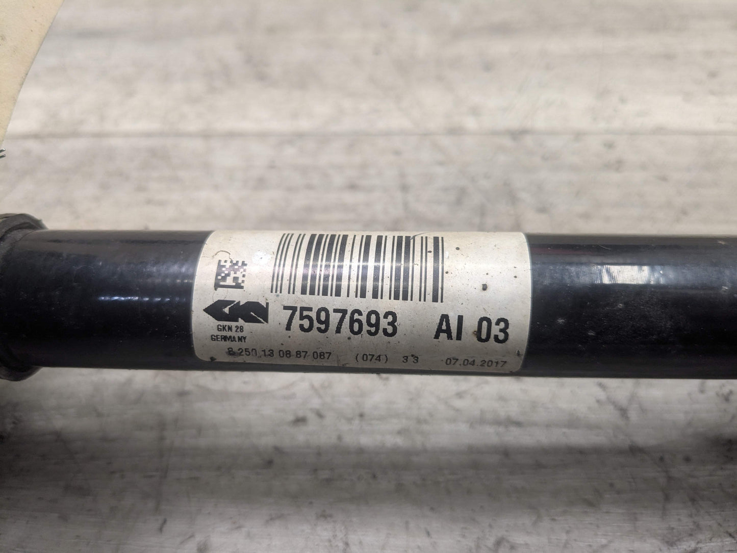 OEM BMW F22 F23 F30 F32 F33 F36 AWD Front Left Driver Output Half Shaft CV Axle