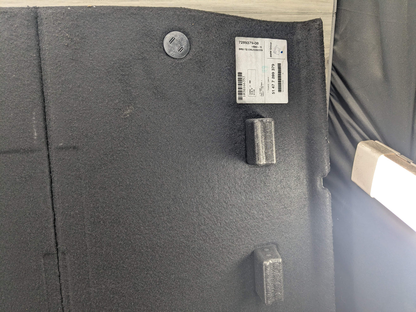 OEM BMW F32 F82 428 430 435 440 M4 Coupe Rear Trunk Floor Mat Carpet Cargo Cover
