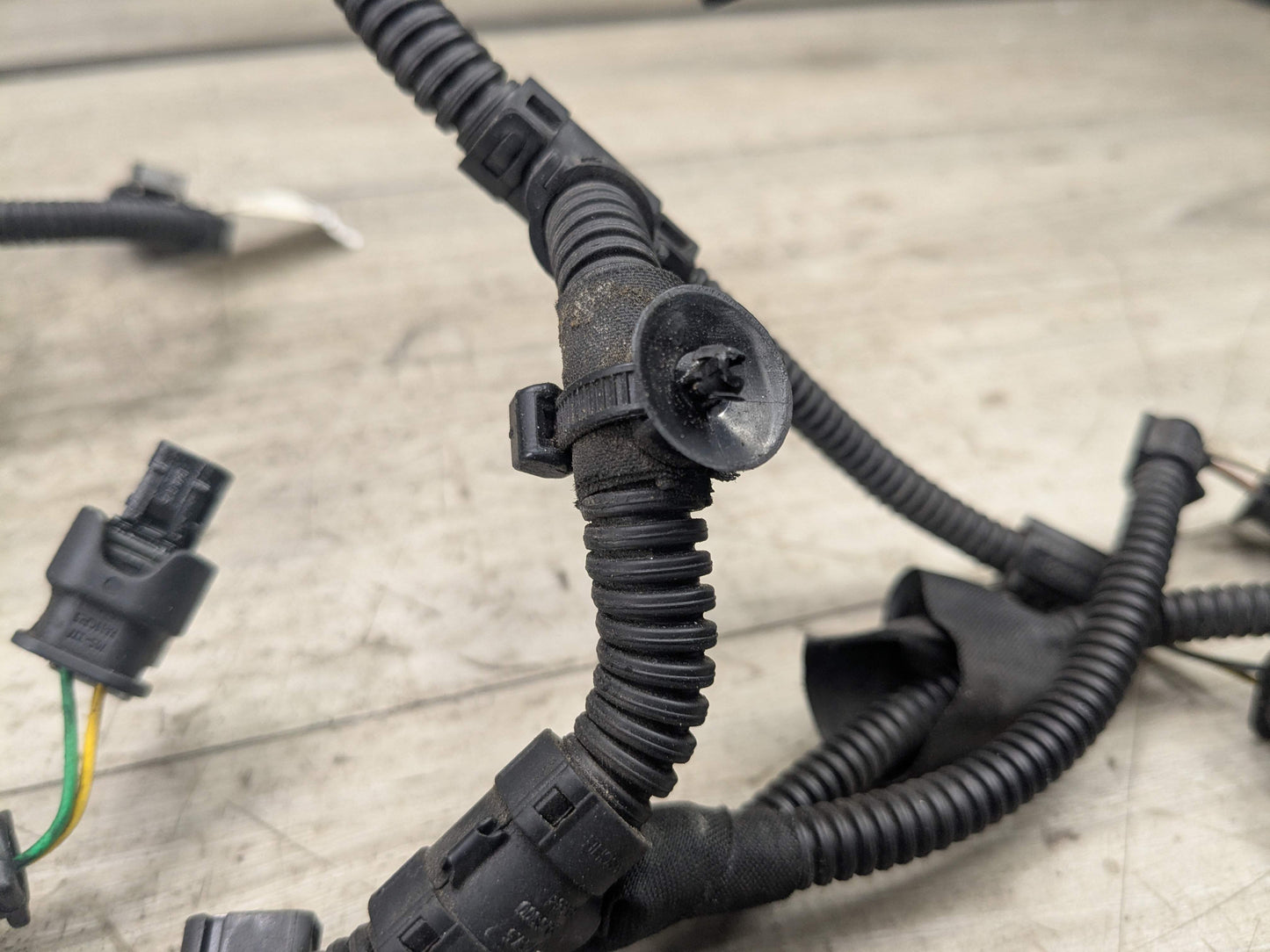OEM BMW E84 F10 F25 F30 F32 328 Engine N20 Motor Module Wiring Wire Harness 2