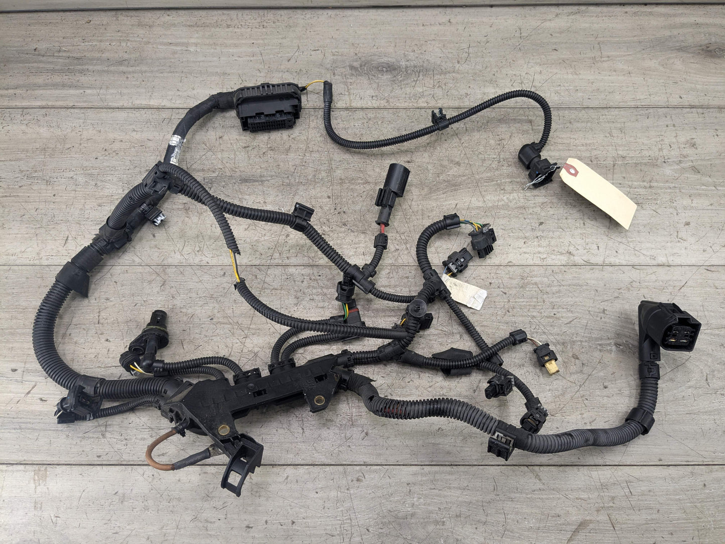 OEM BMW E84 F10 F25 F30 F32 328 Engine N20 Motor Module Wiring Wire Harness 2