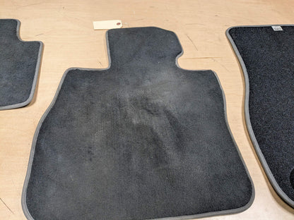 OEM BMW F44 228 M235 Front Rear Left Right Carpet Floor Mats Black SET