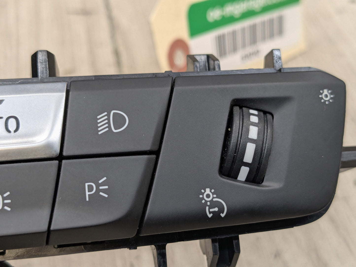 20-24 OEM BMW F44 228 M235 Headlight Switch Control Panel Light Module BLACK