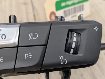 20-24 OEM BMW F44 228 M235 Headlight Switch Control Panel Light Module BLACK