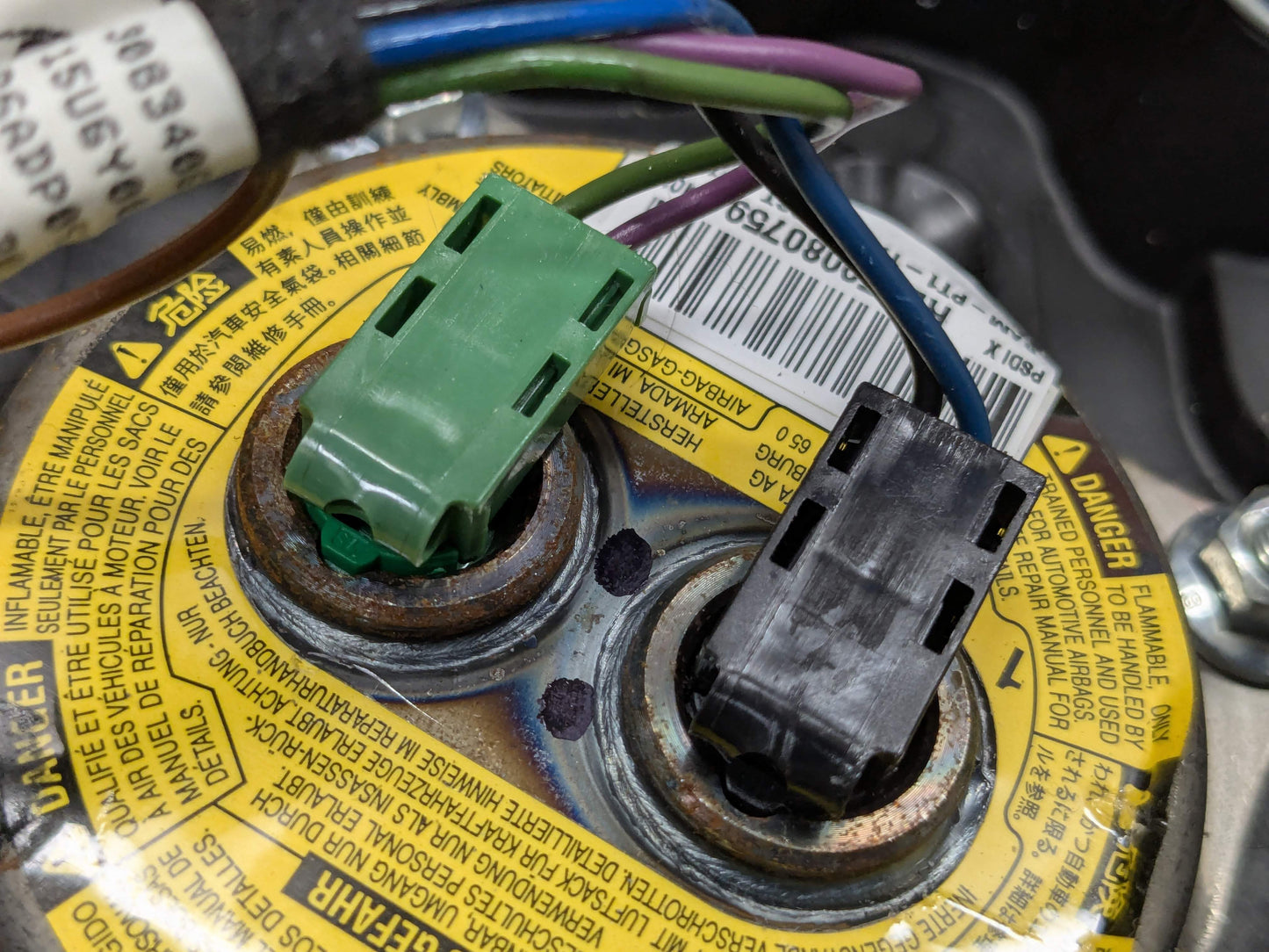 16-22 OEM BMW F39 F48 X1 X2 28i 28iX Front Driver Steering Wheel Airbag