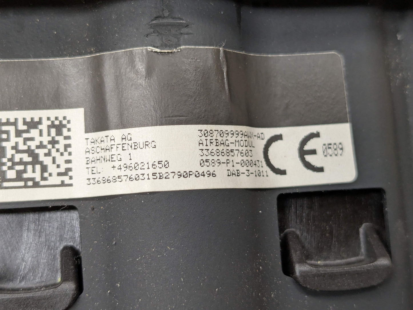 16-22 OEM BMW F39 F48 X1 X2 28i 28iX Front Driver Steering Wheel Airbag