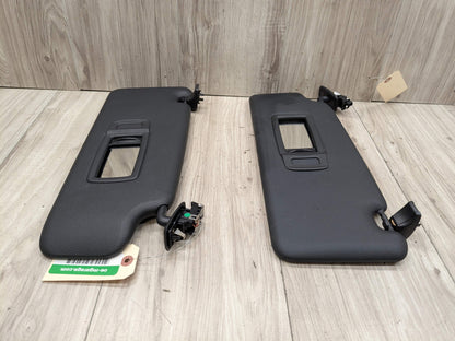 16-22 OEM BMW F48 X1 28i 28iX Left Driver Right Passenger Sun Visors SET Black