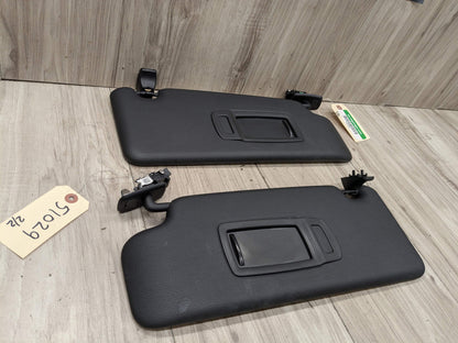 16-22 OEM BMW F48 X1 28i 28iX Left Driver Right Passenger Sun Visors SET Black