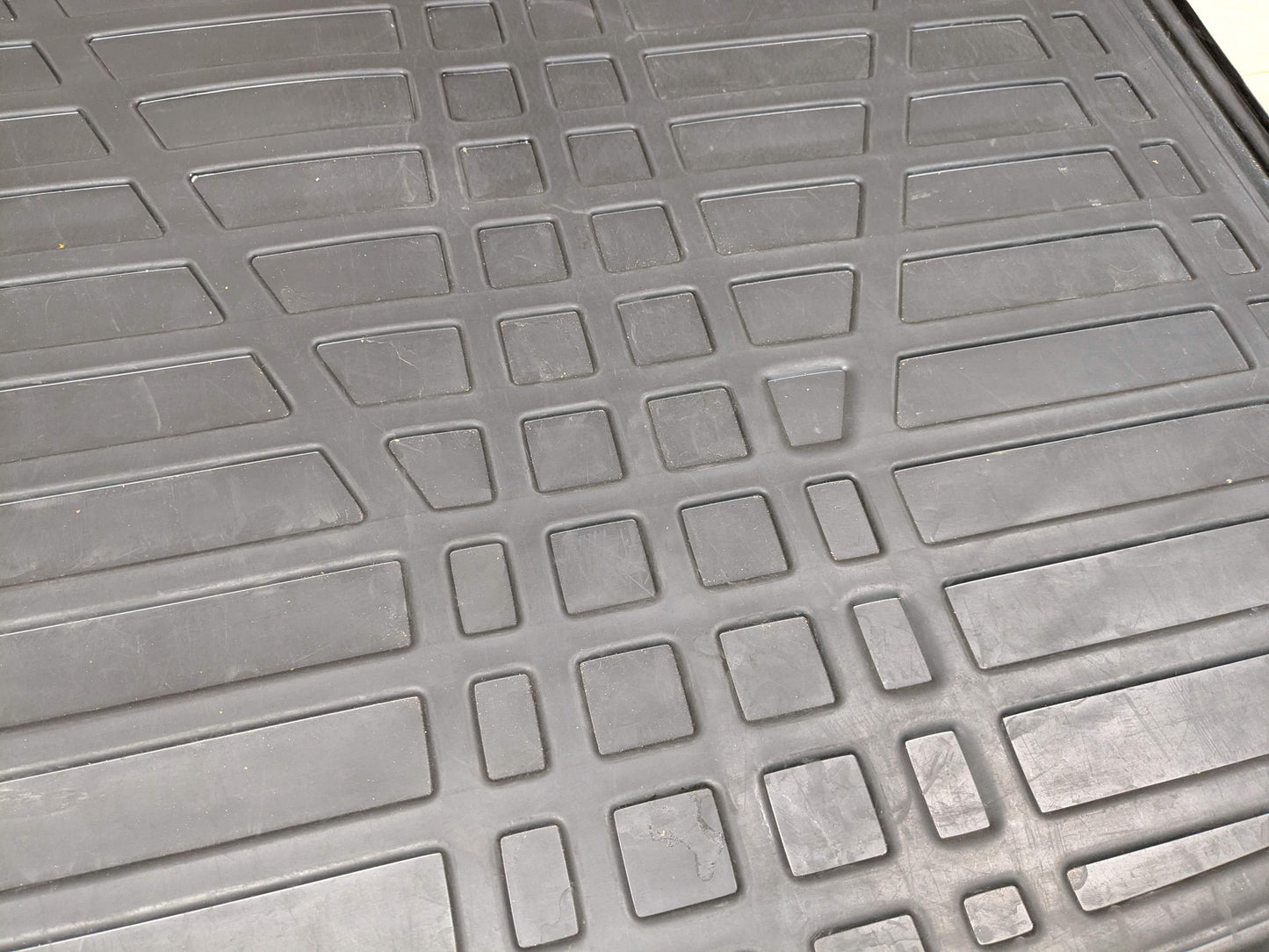 OEM BMW F48 X1 Trunk Cargo Luggage Floor Mat All-Weather Rubber