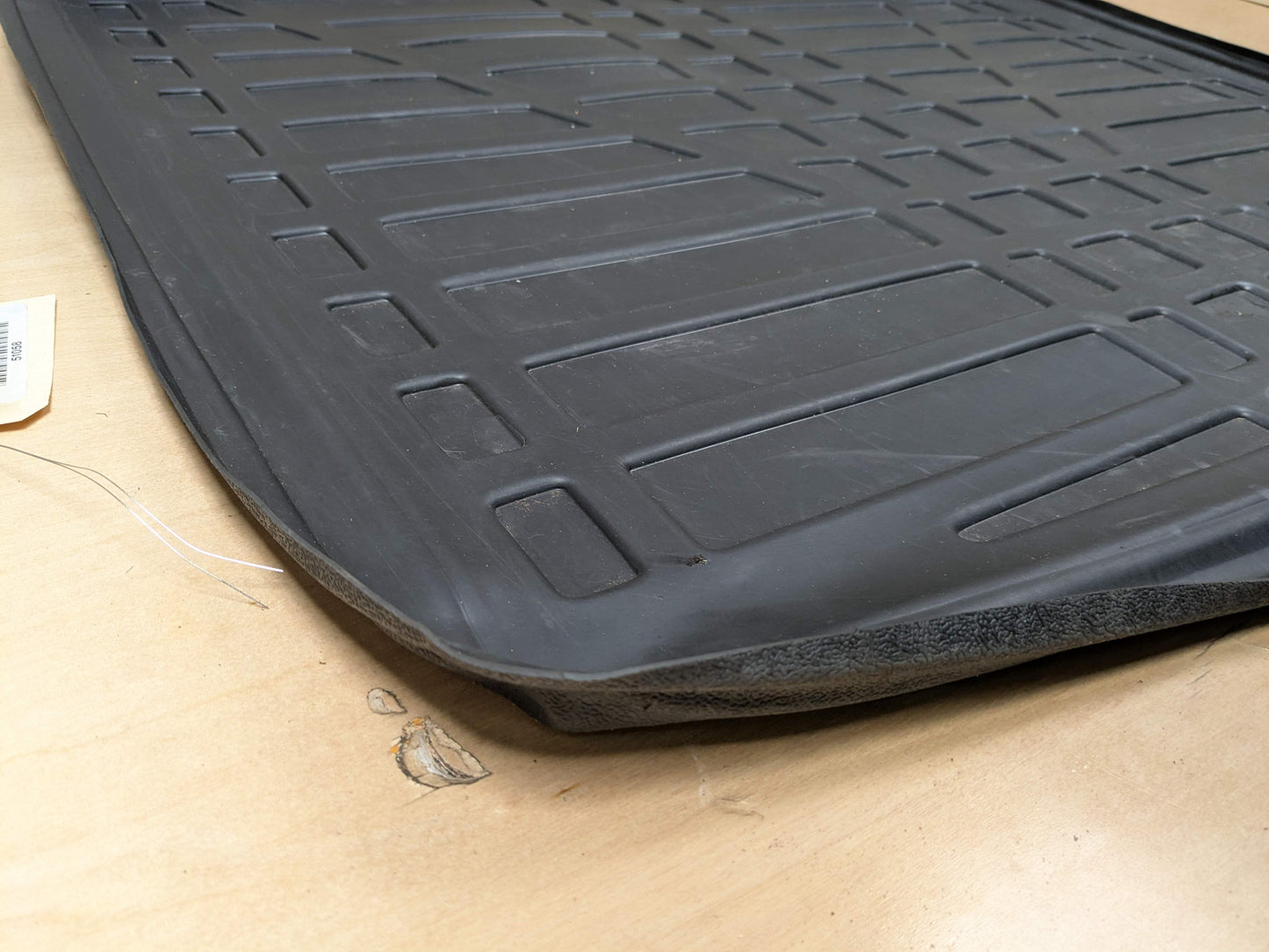 OEM BMW F48 X1 Trunk Cargo Luggage Floor Mat All-Weather Rubber