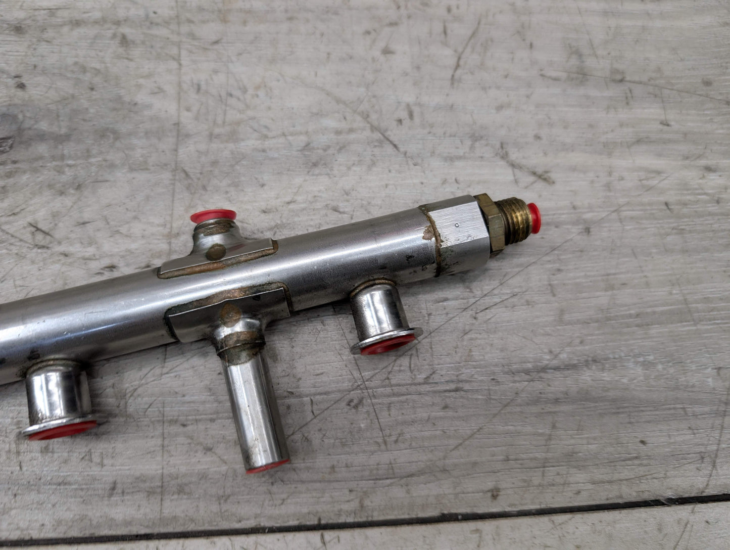 OEM AUDI A3 A4 A5 A6 A Q3 Q7 S3 Engine EA888 Gen3 Fuel Rail Injector Distributor