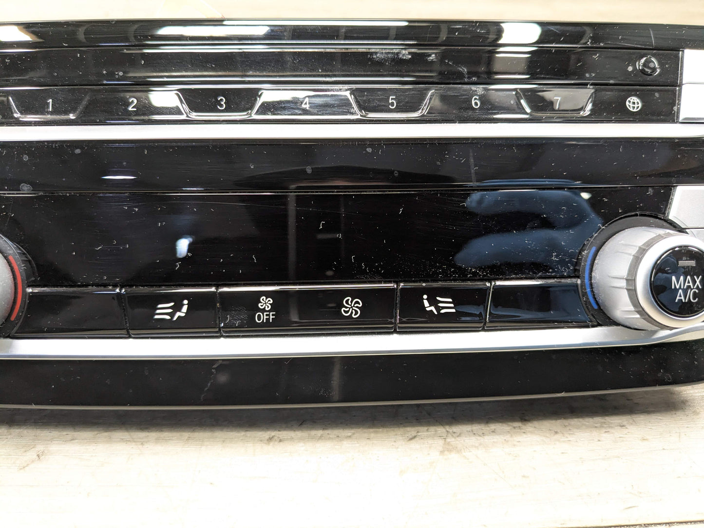 OEM BMW G01 F97 X3 X3M AC Switch Heater Climate Control Panel Radio Media Button