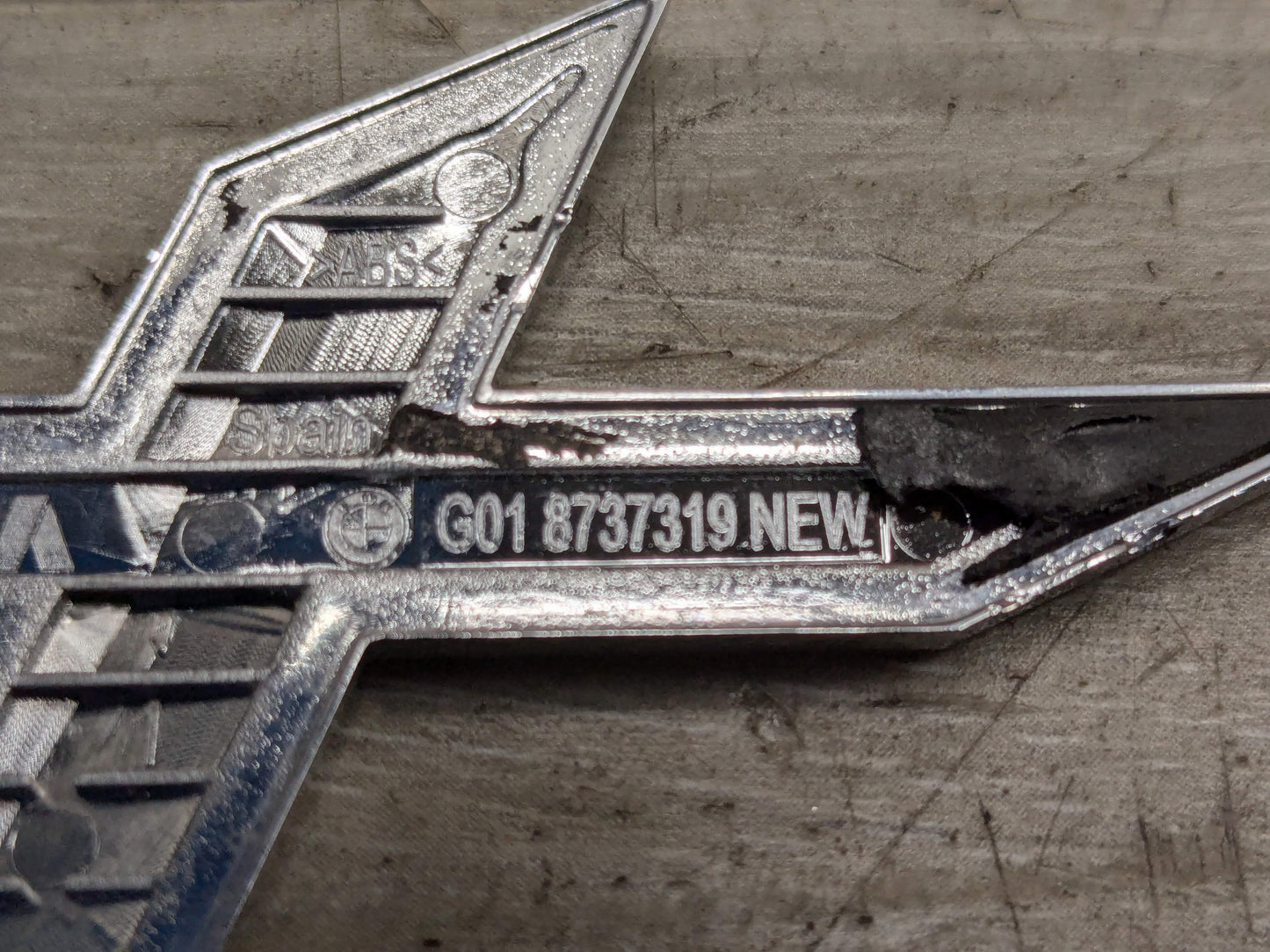18-24 OEM BMW G01 X3 S Drive Rear Trunk Liftgate Badge Emblem Logo Letters