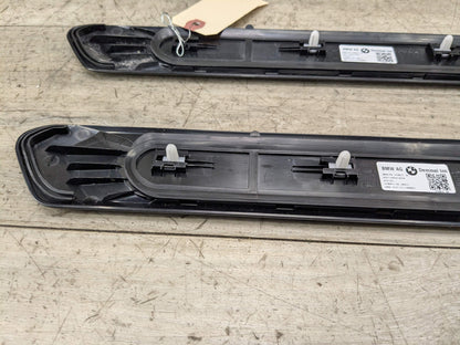 18-24 OEM BMW G01 G02 X3 X4 X Line Front Left Right Door Cover Trim Sills PAIR